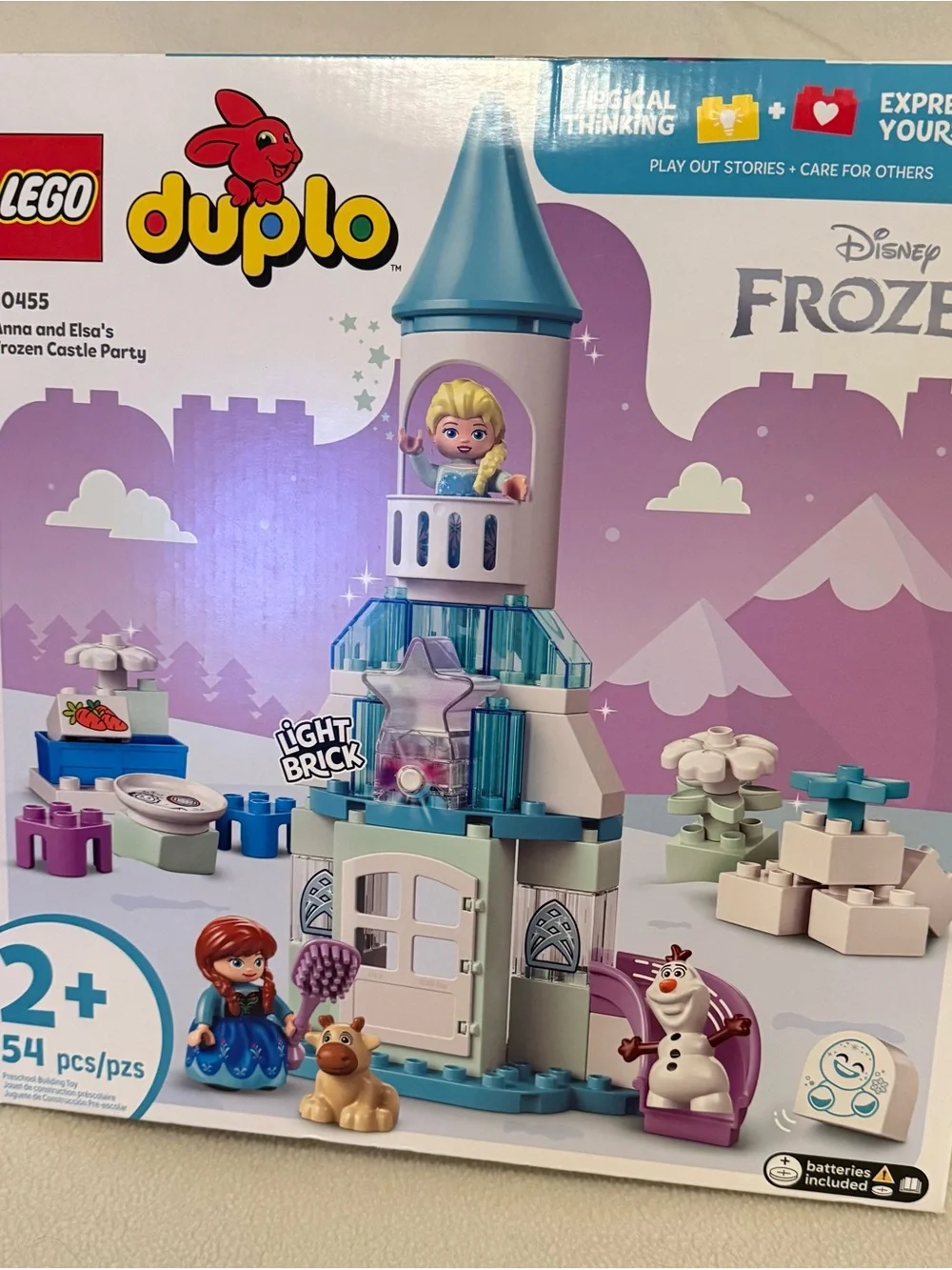 LEGO DUPLO Disney Frozen Anna and Elsa's Castle Party 10455 Building Kit